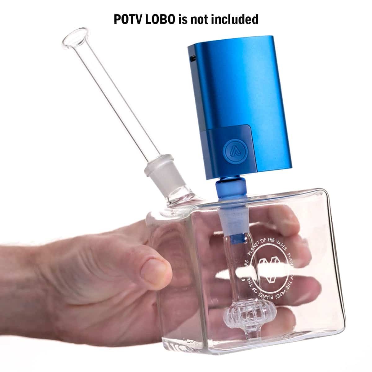 POTV Cloud Cube Glass Bubbler