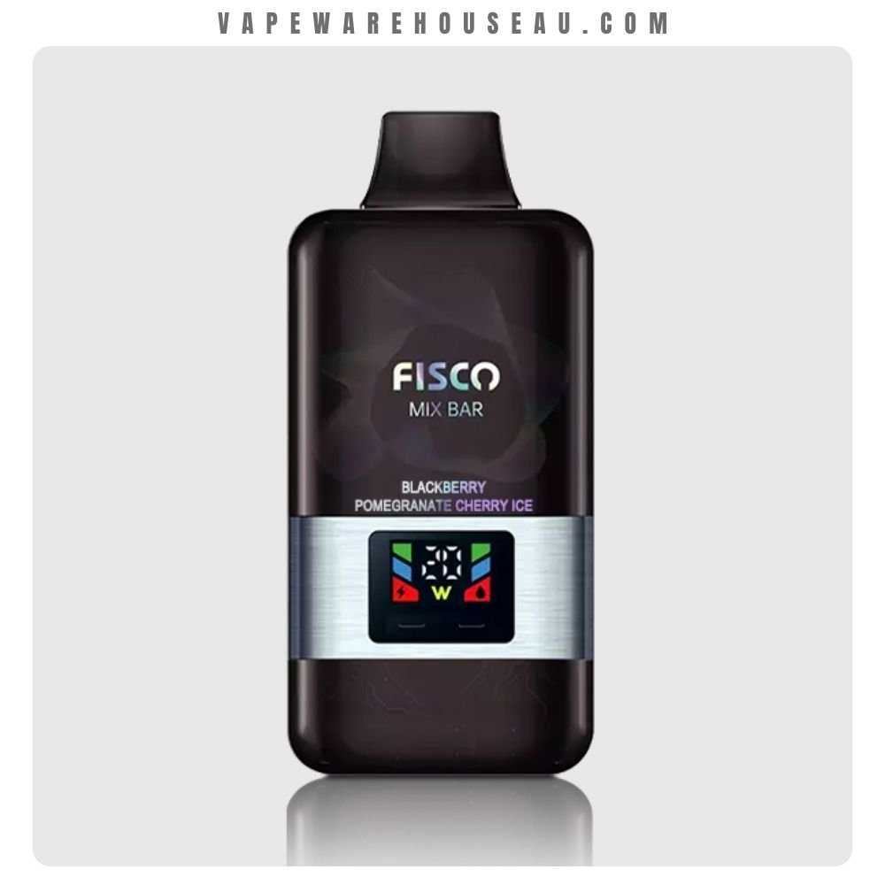 FISCO MIX BAR 12000 Puffs Blackberry Pomegranate Cherry Ice