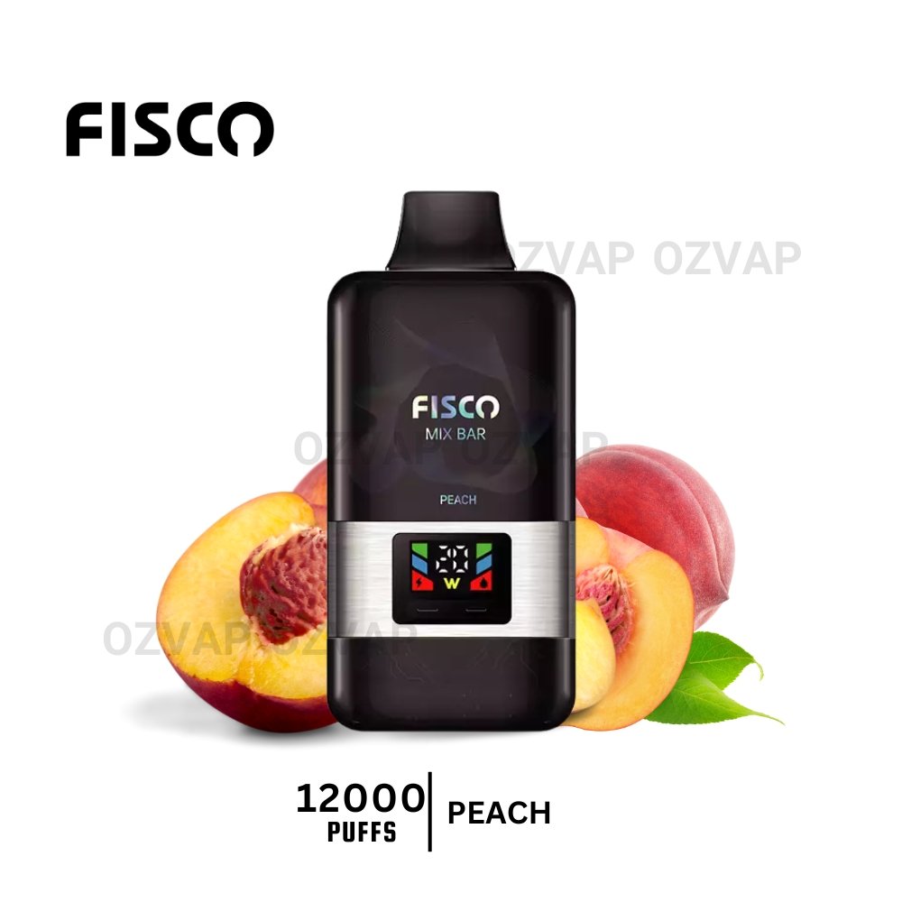 FISCO Mix Bar 12000 Puffs Peach