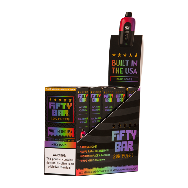Milky Loops Fifty Bar 20K