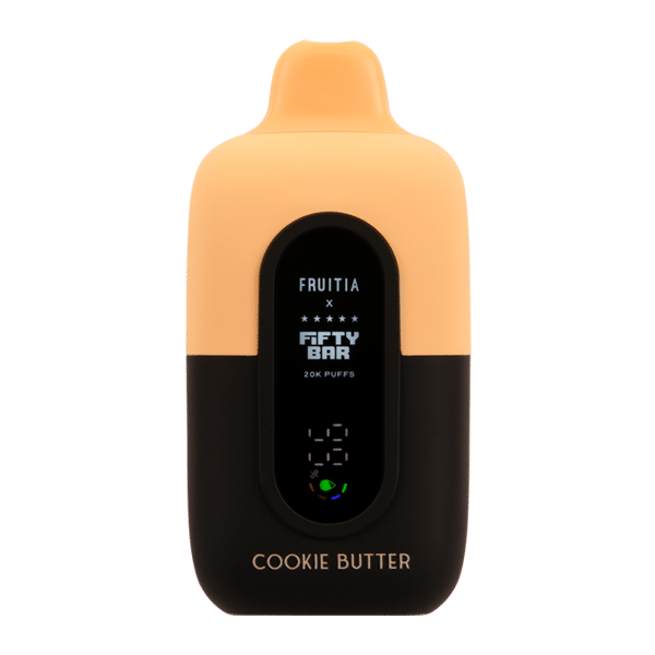 Cookie Butter FRUITIA X Fifty Bar 20K