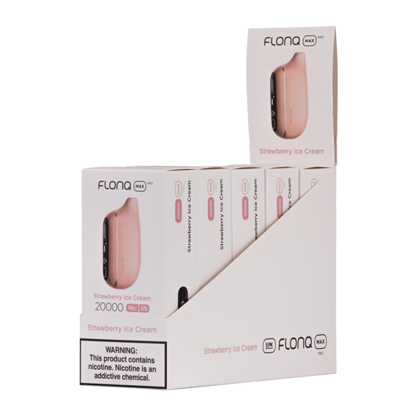 Strawberry Ice Cream FLONQ Max Pro