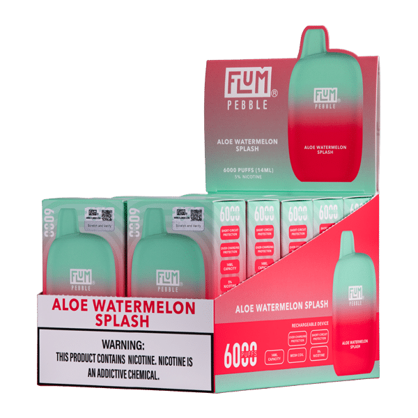 Aloe Watermelon Splash FLUM Pebble