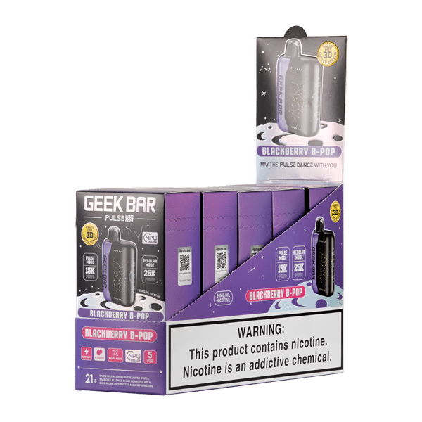 Blackberry B-Pop Geek Bar Pulse X 25k