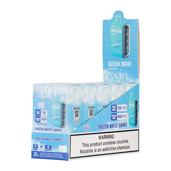 Frozen White Grape Geek Bar Pulse (Frozen Edition)