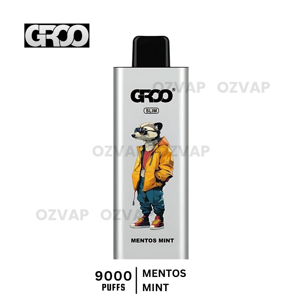 GROO Slim 9000 Puffs Mentos Mint