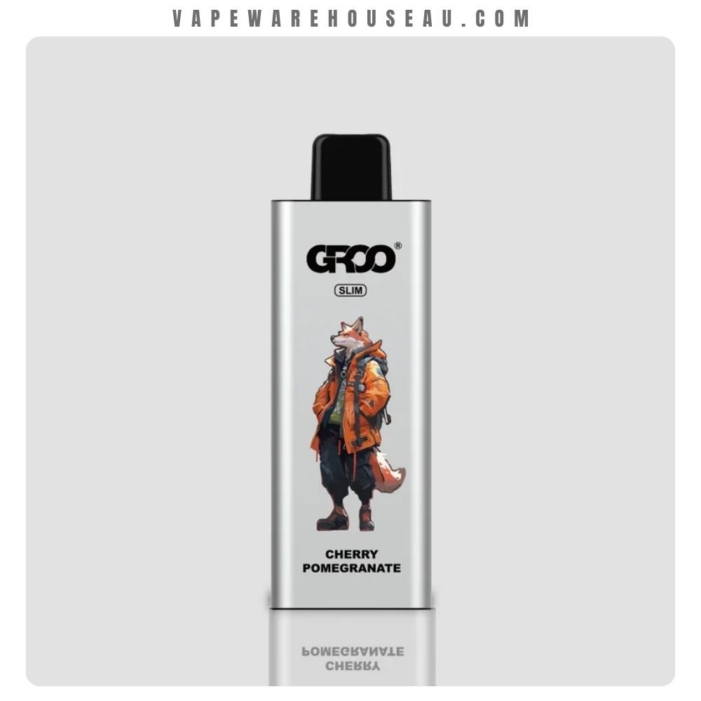 GROO Slim 9000 Puffs Cherry Pomegranate