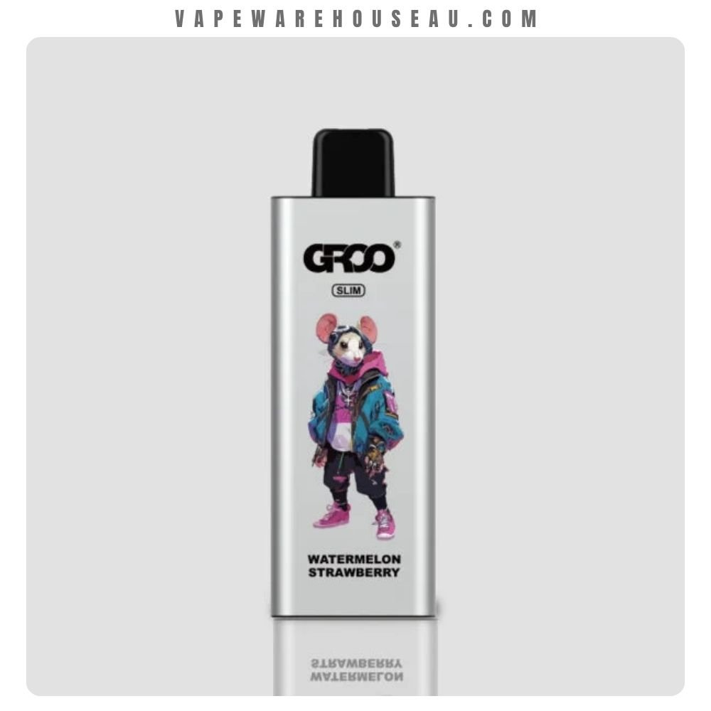 GROO Slim 9000 Puffs Watermelon Strawberry