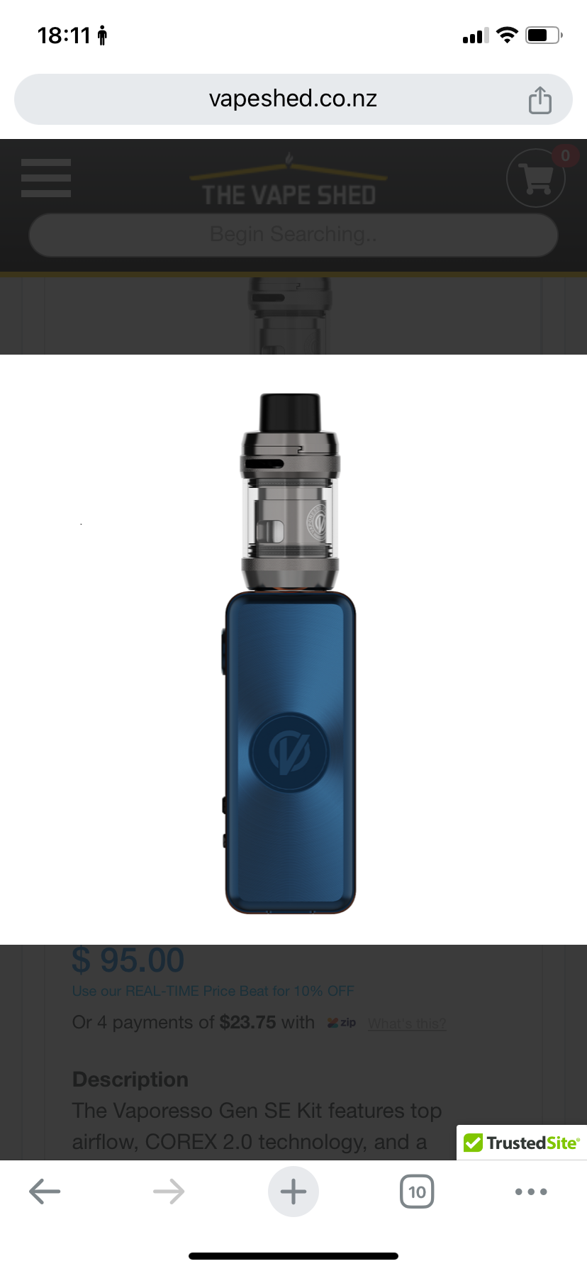 Vaporesso Gen SE (iTank T) Kit