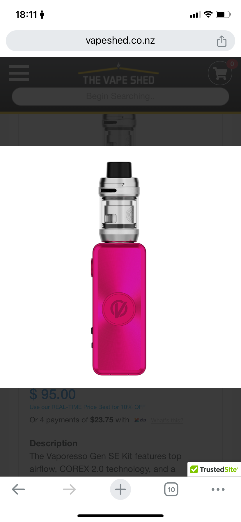 Vaporesso Gen SE (iTank T) Kit