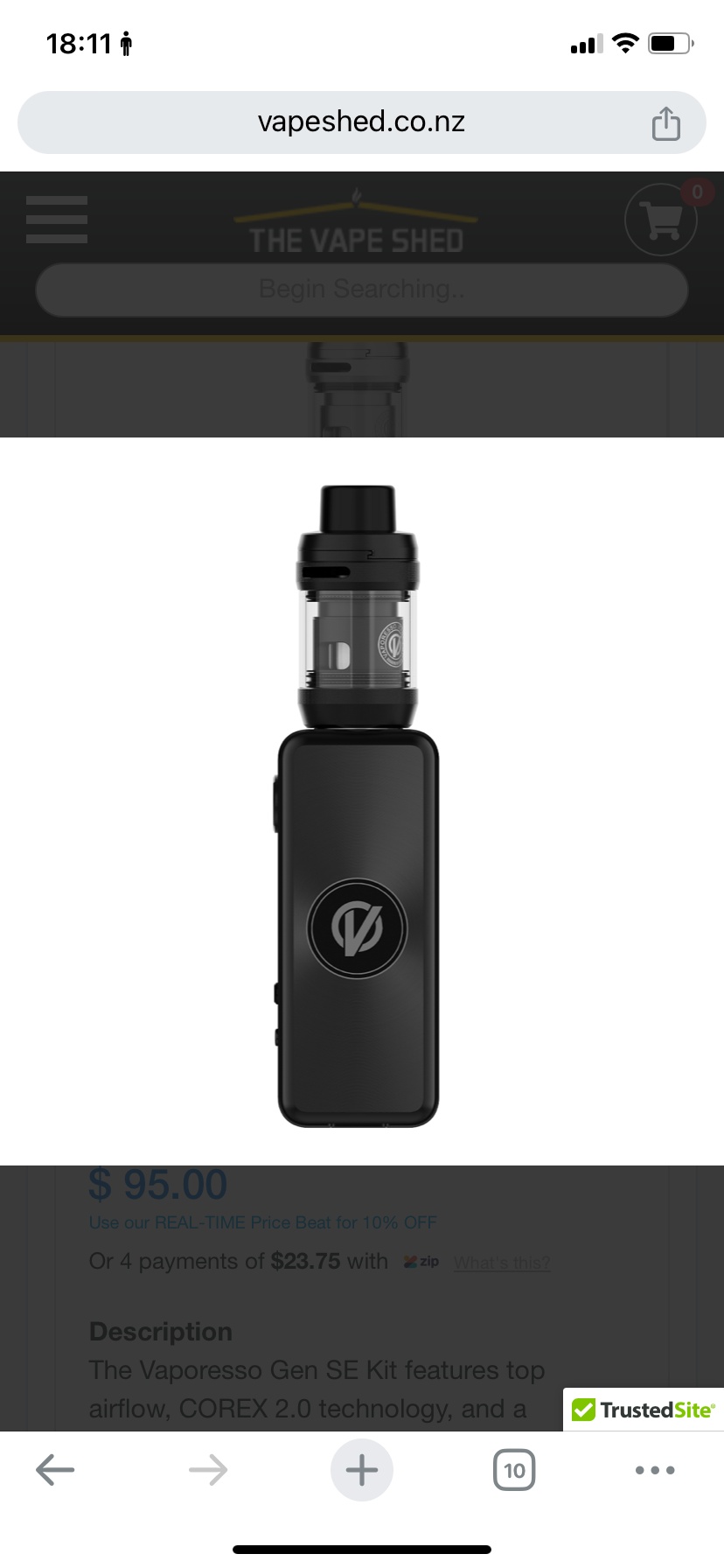 Vaporesso Gen SE (iTank T) Kit