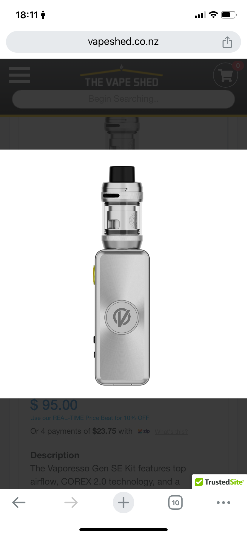 Vaporesso Gen SE (iTank T) Kit