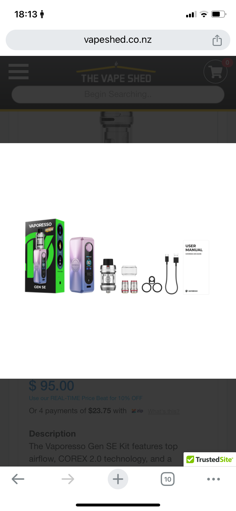 Vaporesso Gen SE (iTank T) Kit