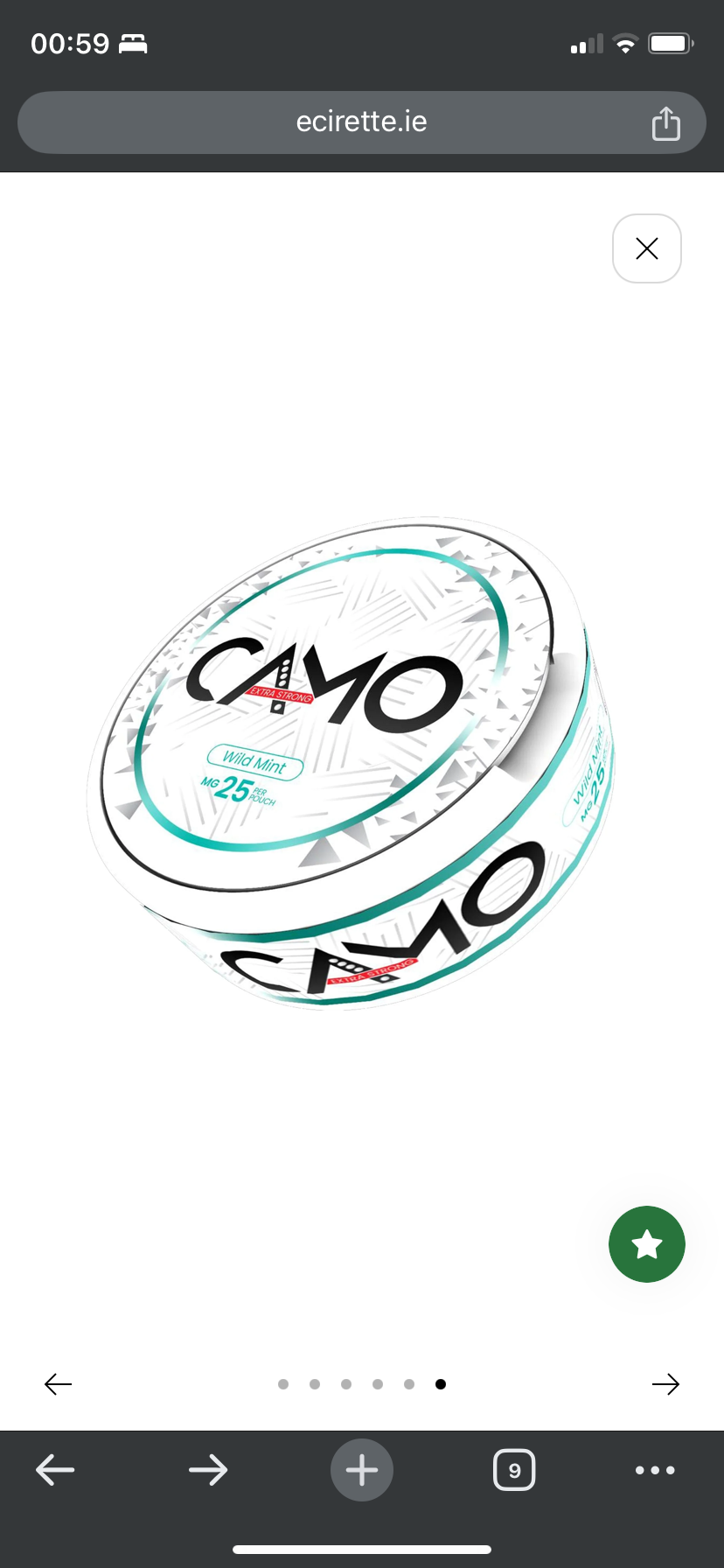 CAMO NICOTINE POUCHES