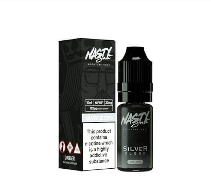 Nasty Juice Nic Salt 10ml – Silver Blend
