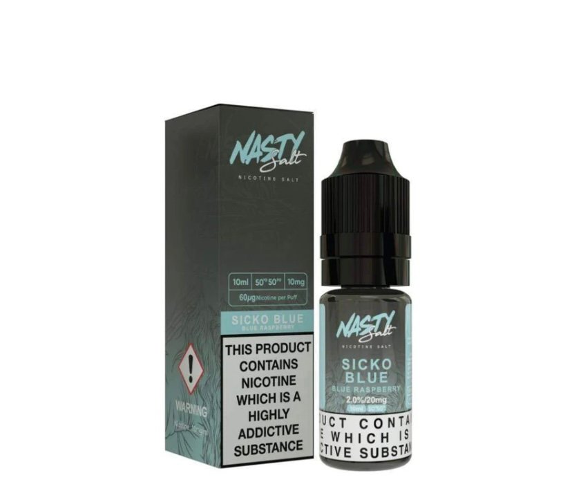 Nasty Juice Shisha Nic Salts 10ml – Sicko Blue
