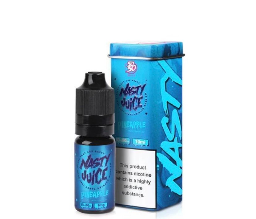NASTY JUICE 10ml E-Liquid – Slow Blow – Pineapple Lemonade 50/50