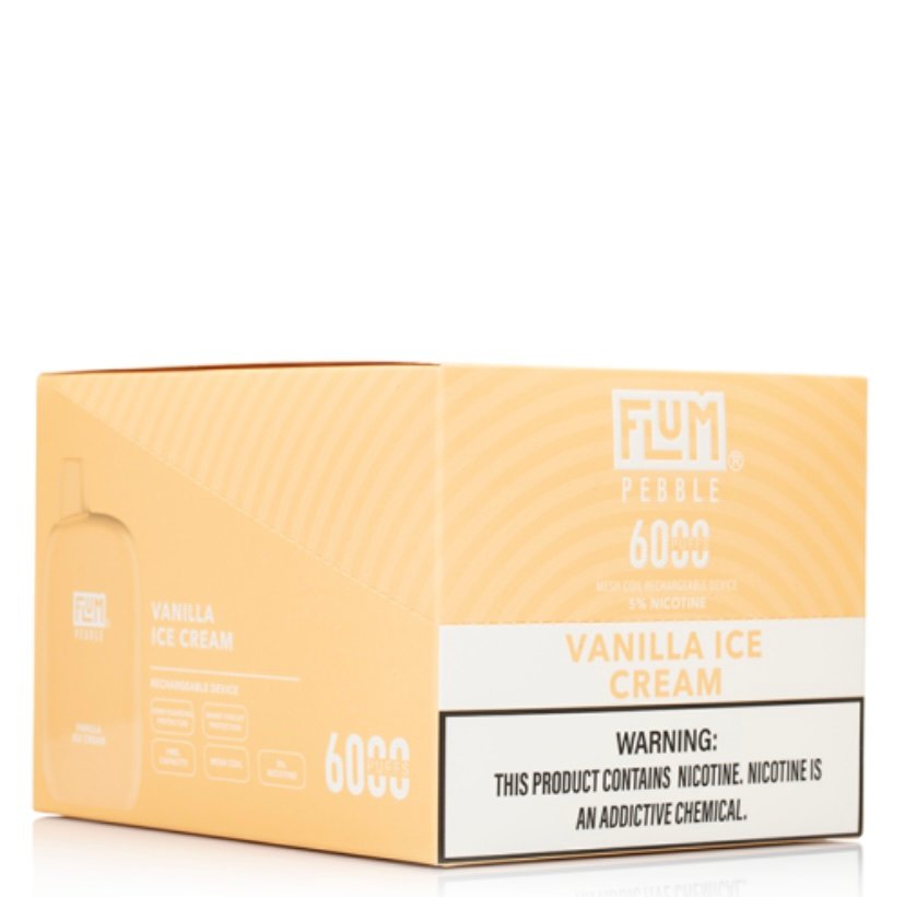 Vanilla Ice Cream 6000 puffs (10 pack)