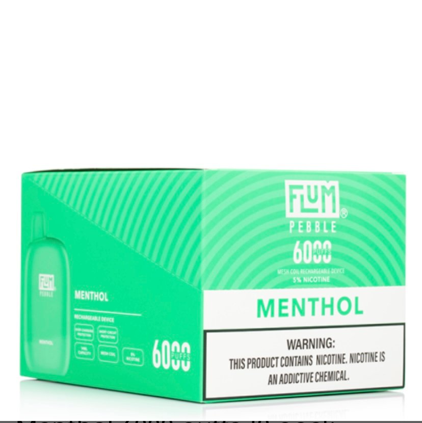 Menthol 6000 puffs (10 pack)