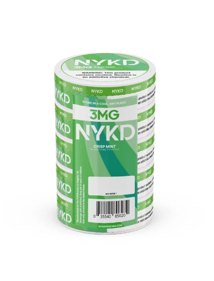 NYKD NICOTINE POUCHES 20CT CAN (5 PACK)