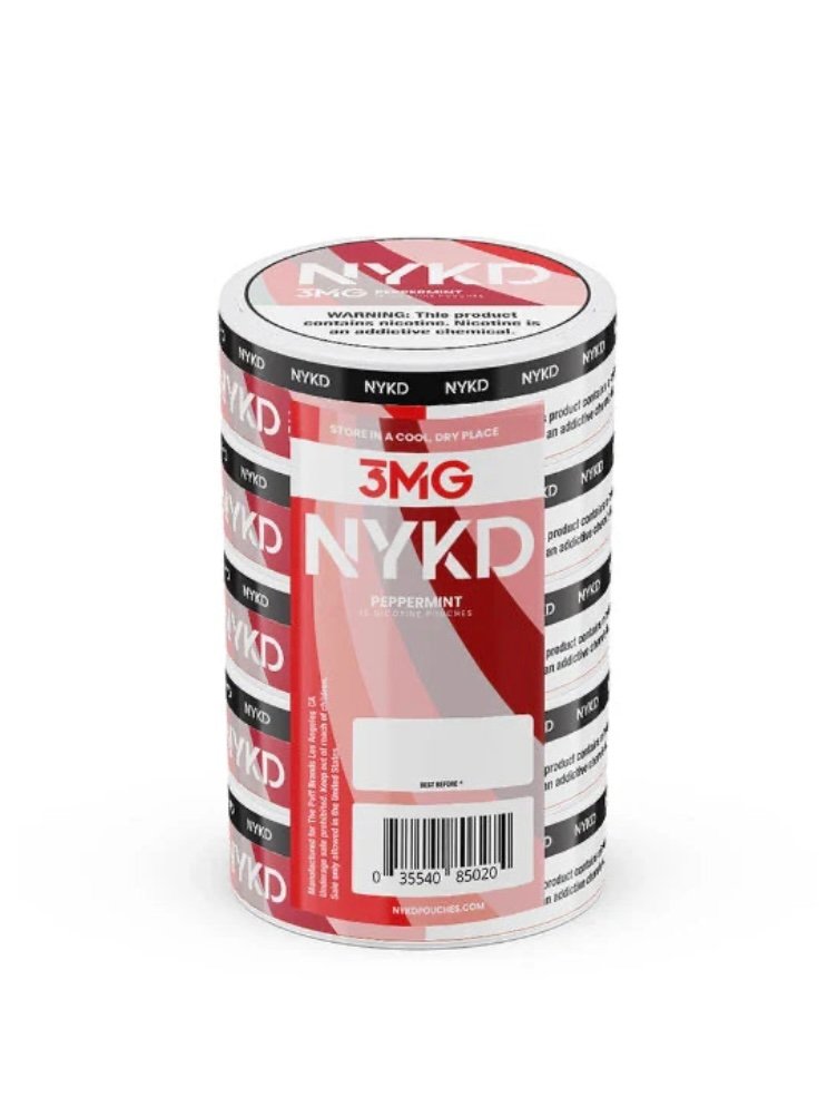 NYKD NICOTINE POUCHES 20CT CAN (5 PACK)