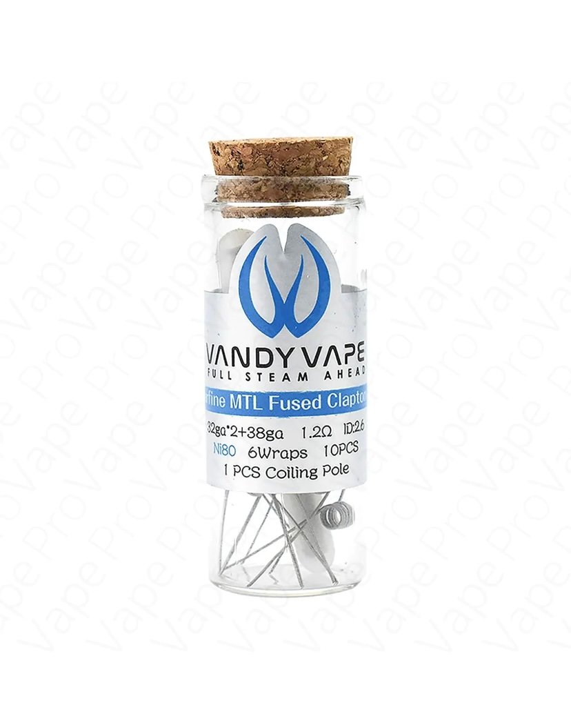 VANDY VAPE PREBUILT COILS 10PCS