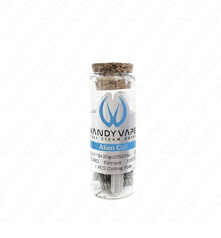 VANDY VAPE PREBUILT COILS 10PCS