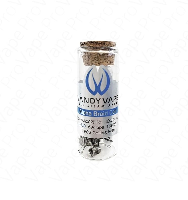 VANDY VAPE PREBUILT COILS 10PCS