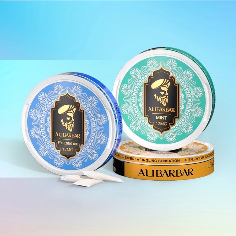 Alibarbar Nicotine Pouches Mango Ice