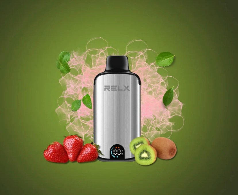 Strawberry Kiwifruit 8000i Puff 18mg/mL