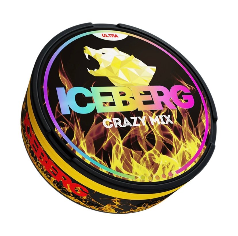 Crazy Mix Nicotine Pouches by Iceberg