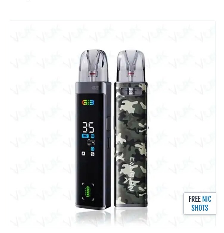 Uwell Caliburn G3 Pro Pod Vape Kit Bundle
