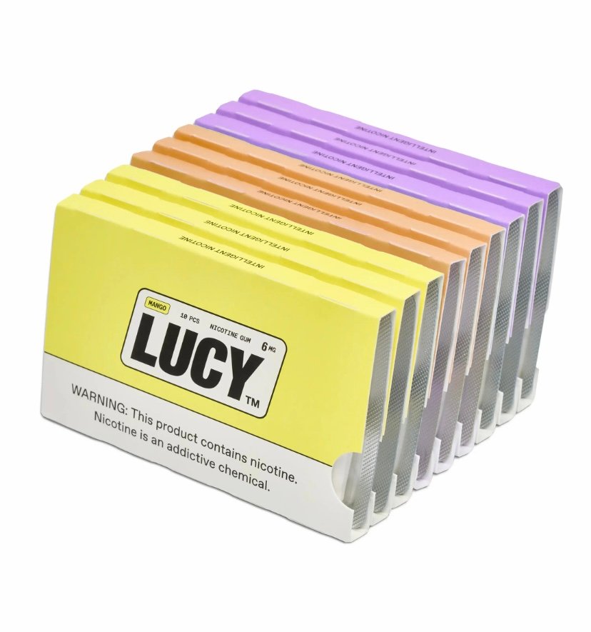 Lucy Nicotine Gum (9-pack)
