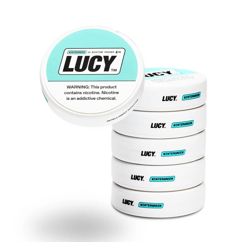 Lucy Nicotine Pouches( 6-pack) Winter Green