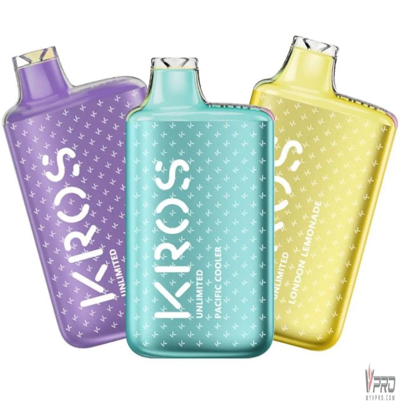 KROS Unlimited 6000 Puffs Disposable 5% – BOGO