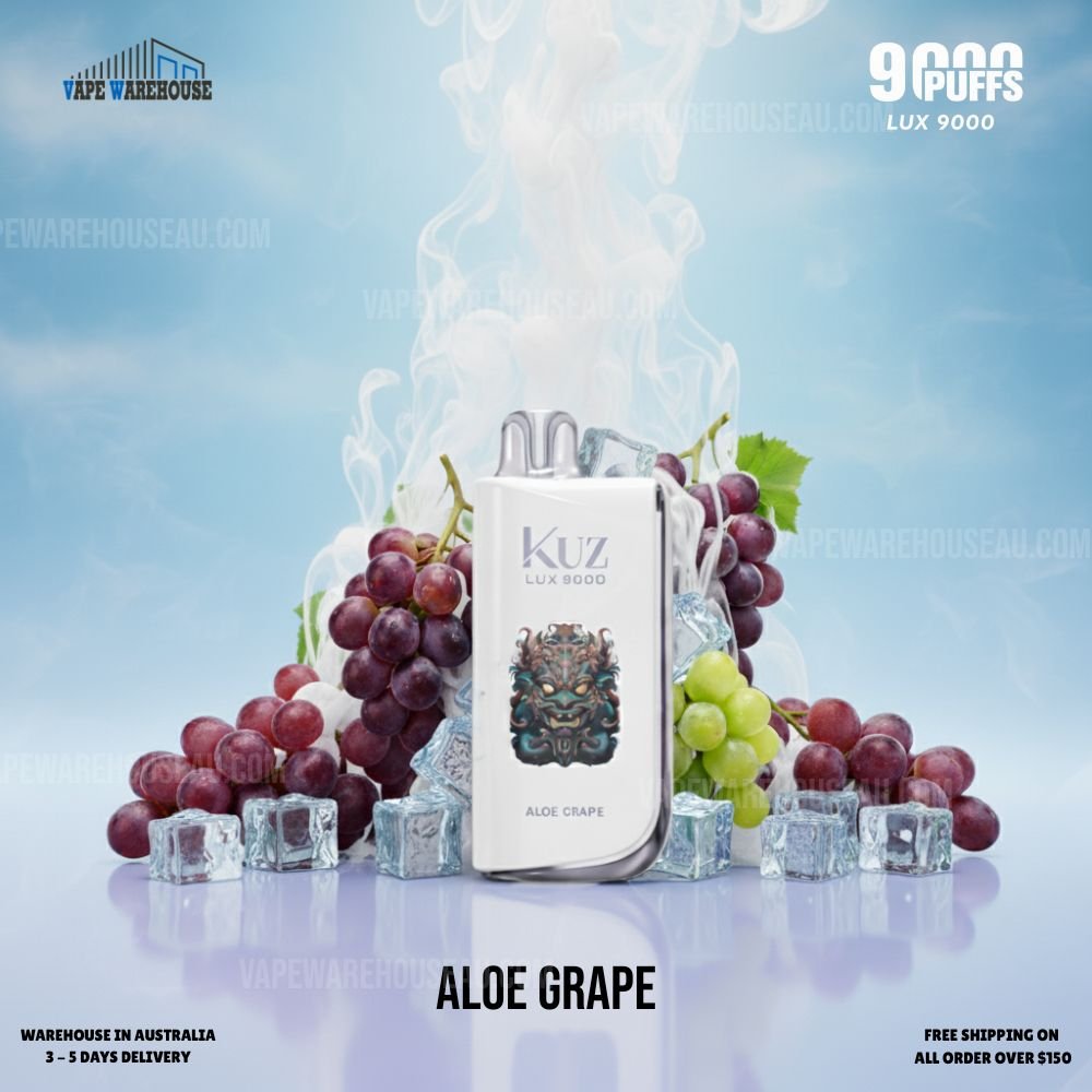 Kuz LUX 9000 Puffs Aloe Grape