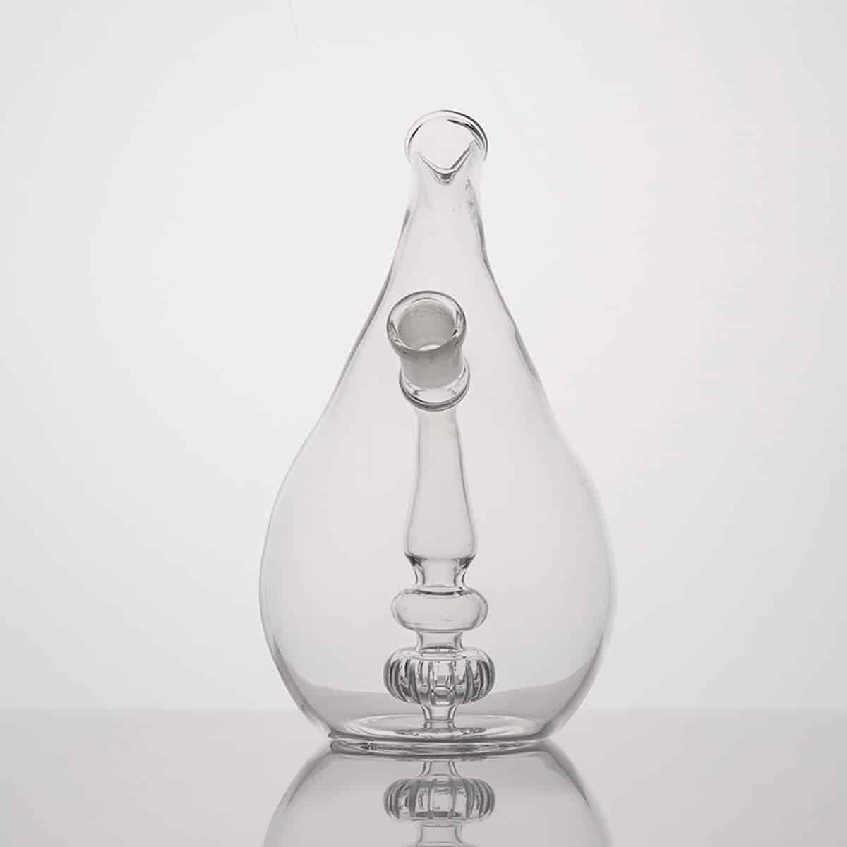 POTV Teardrop Glass Bubbler