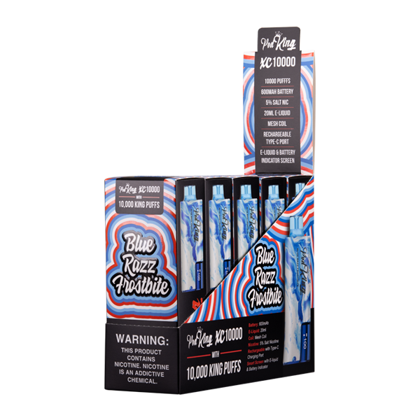 Blue Razz Frostbite Pod King XC10000
