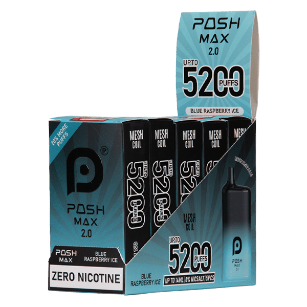 Blue Raspberry Ice Posh Max 2.0