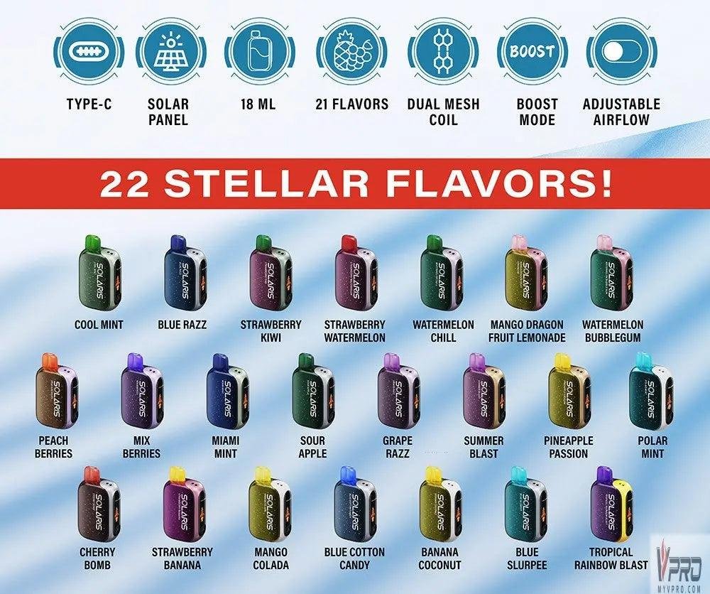 Solaris 25K Puffs Disposable