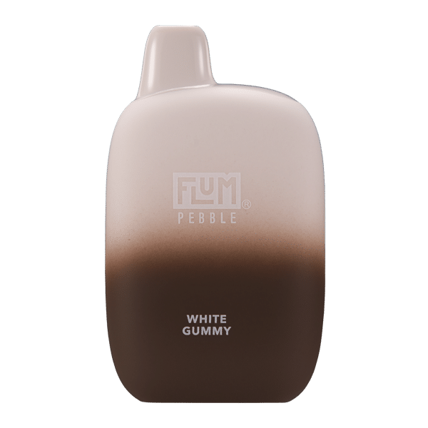 White Gummy FLUM Pebble