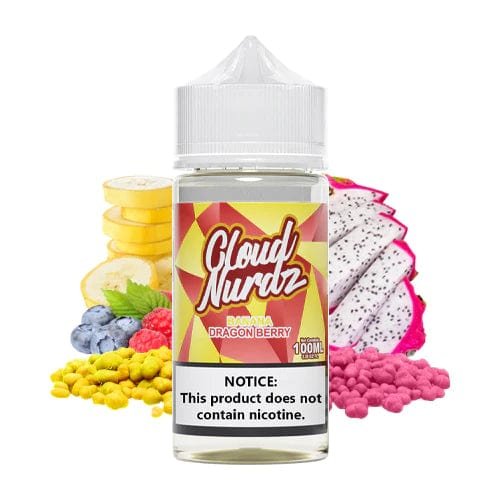 Cloud Nurdz Synthetic Banana Dragon Berry Vape Juice 100ml