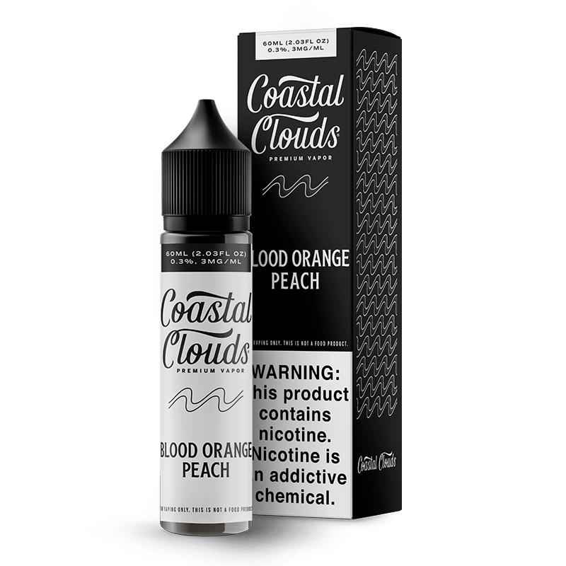 Coastal Clouds Blood Orange Peach Vape Juice 60ml