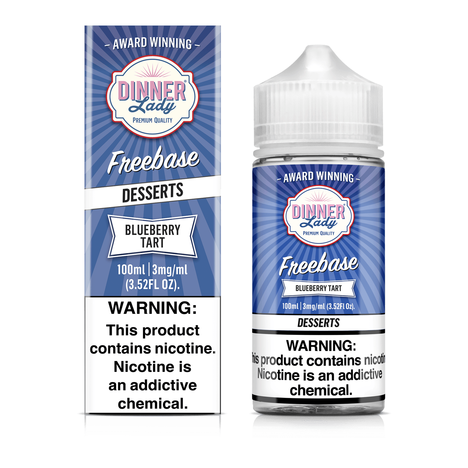 Dinner Lady Blueberry Tart 100ml