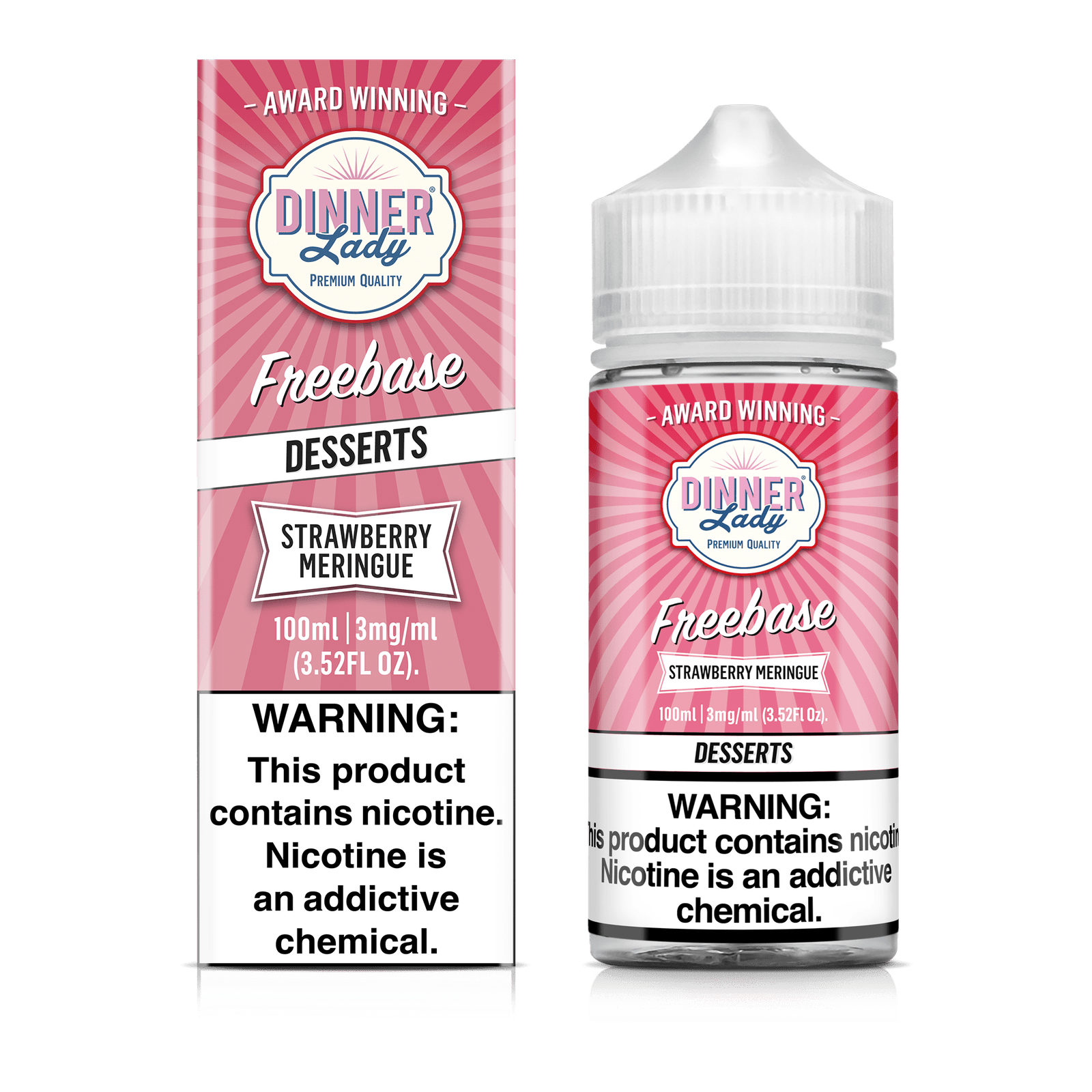 Dinner Lady Strawberry Meringue 100ml