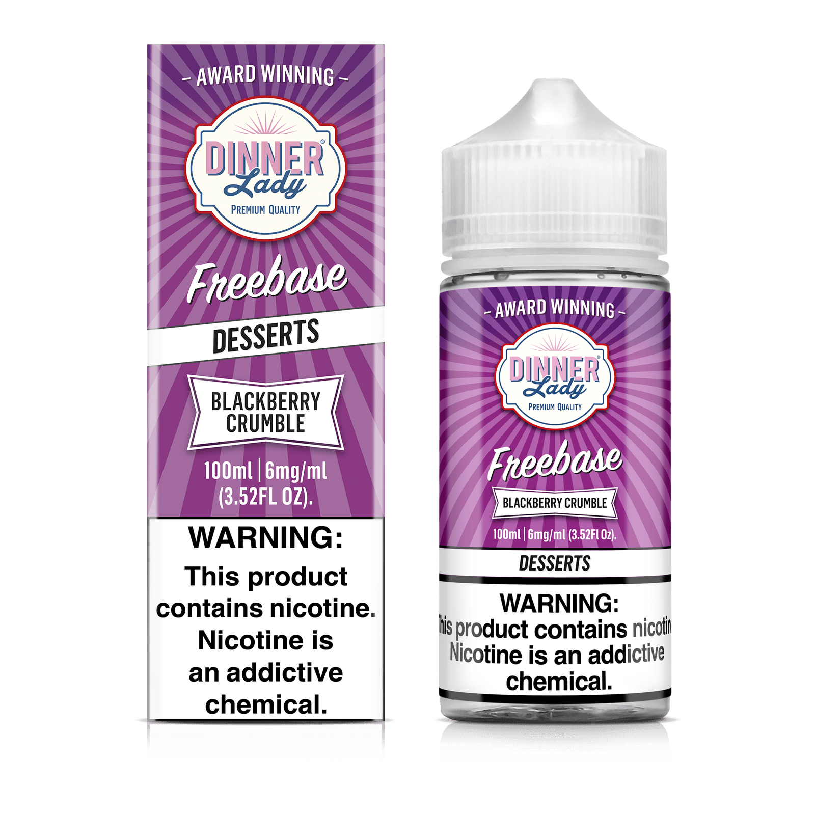 Dinner Lady Blackberry Crumble 100ml