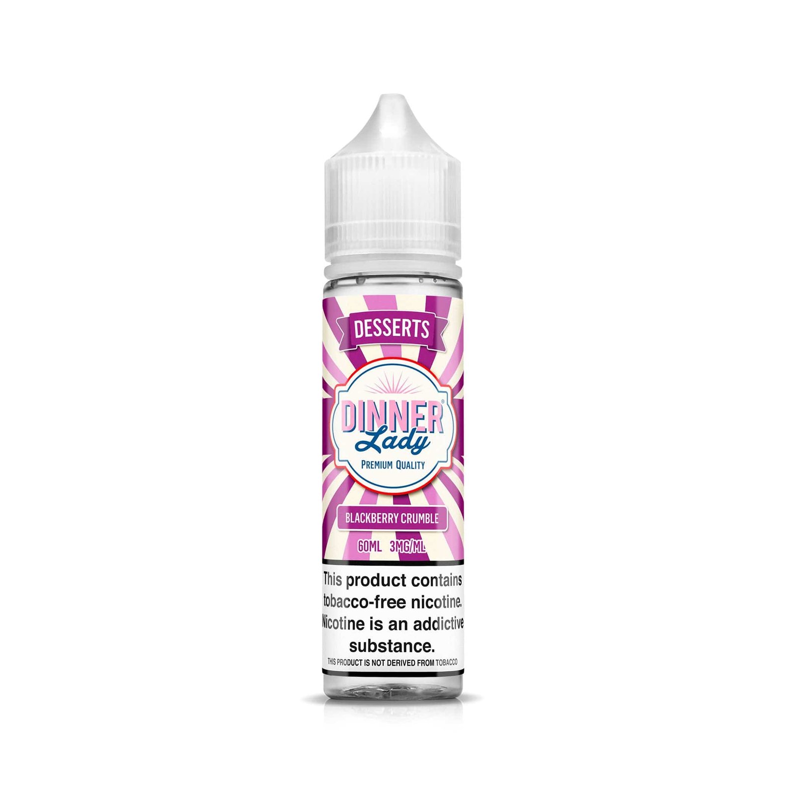 Blackberry Crumble 60ml TF Vape Juice – Dinner Lady