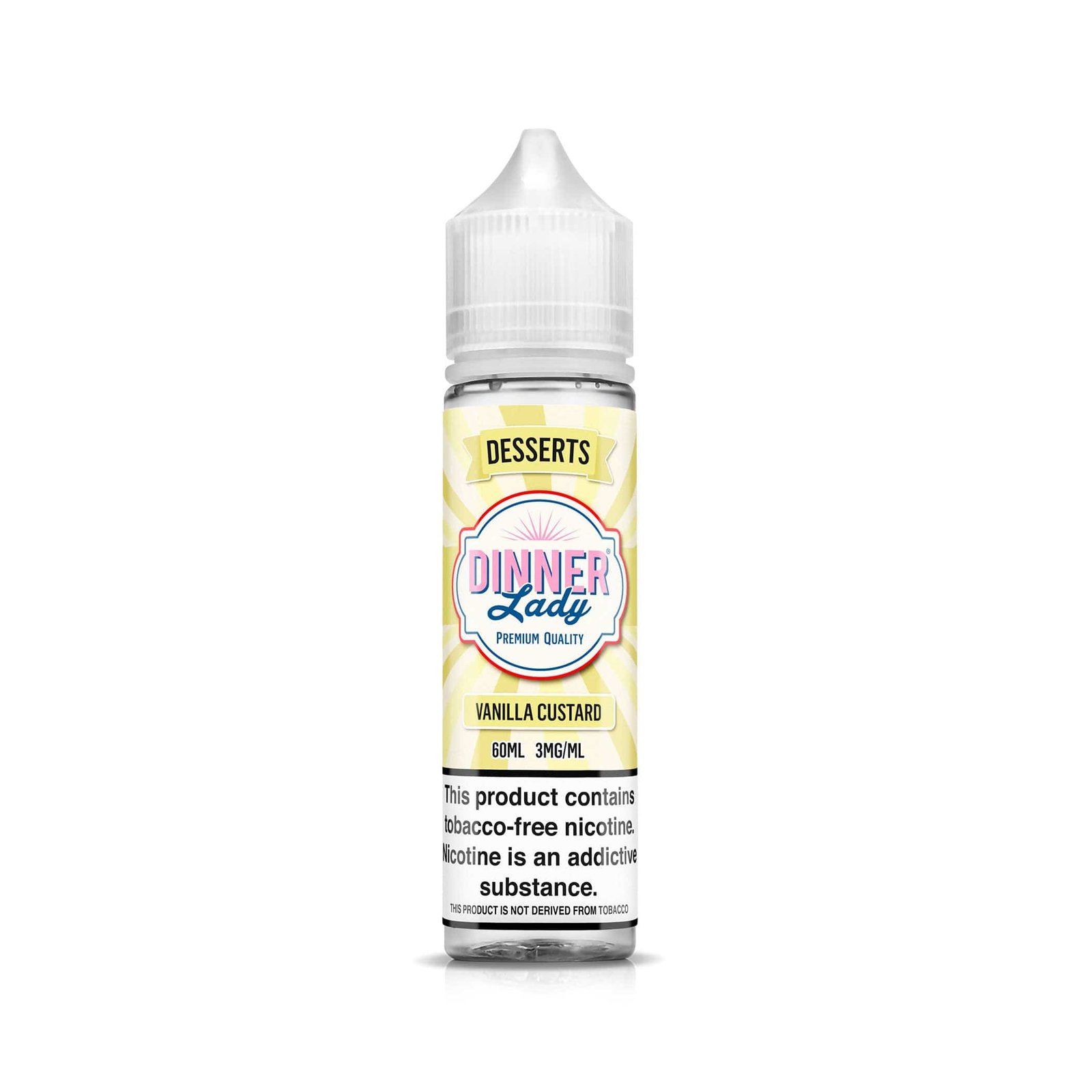 Vanilla Custard 60ml TF Vape Juice – Dinner Lady