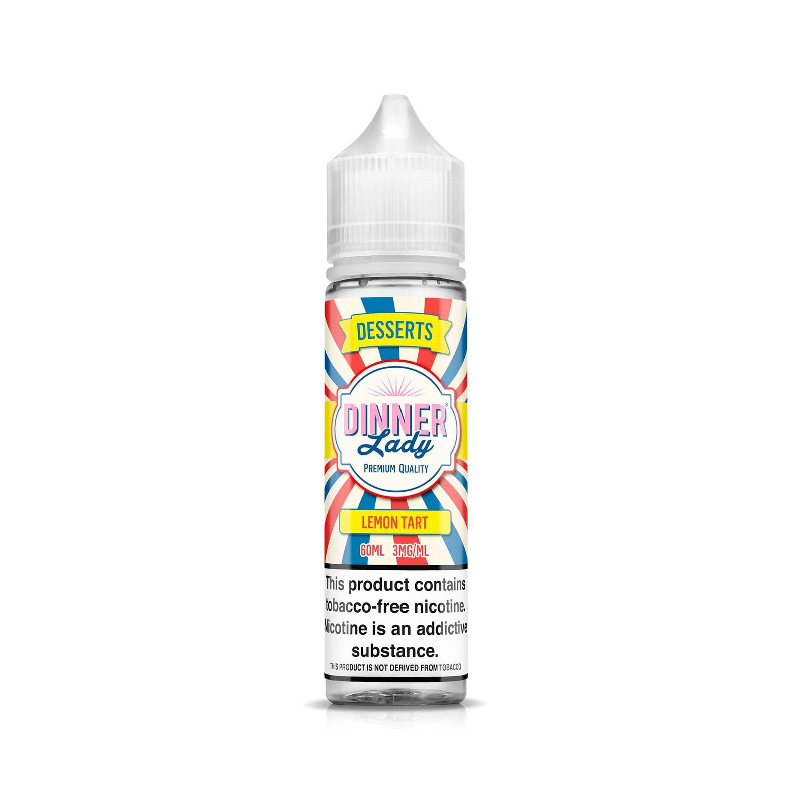 Lemon Tart 60ml TF Vape Juice – Dinner Lady