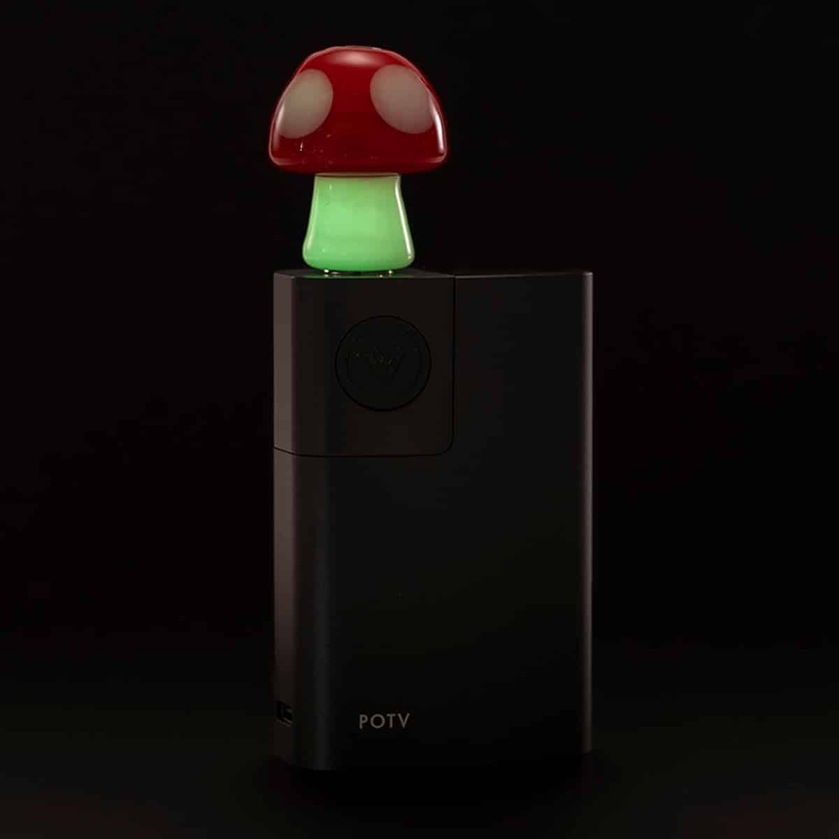 POTV x Empire Glass Red & White Mushroom